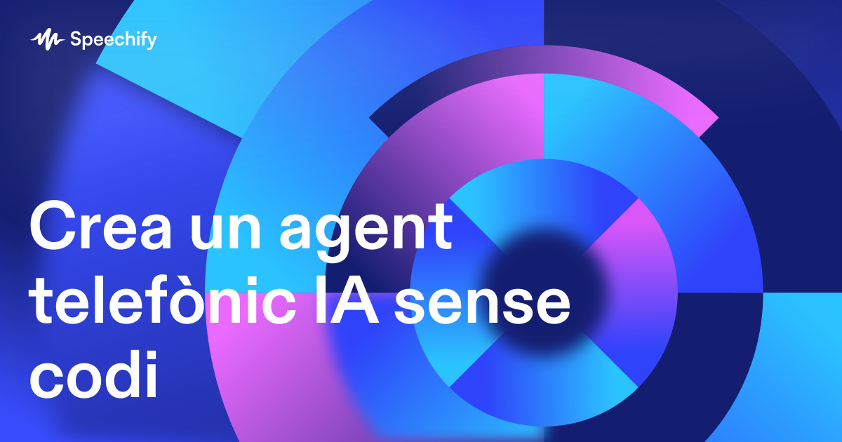 Crea un agent telefònic IA sense codi
