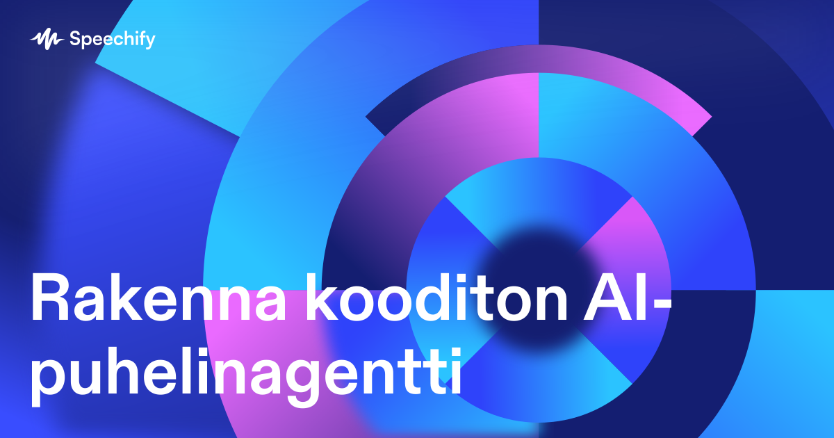 Rakenna kooditon AI-puhelinagentti