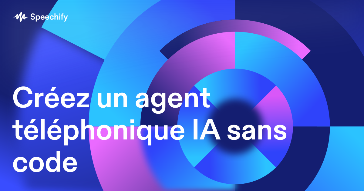 Créez un agent téléphonique IA sans code