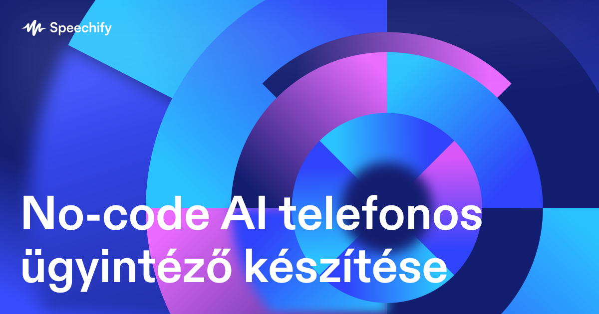 No-code AI telefonos ügyintéző készítése