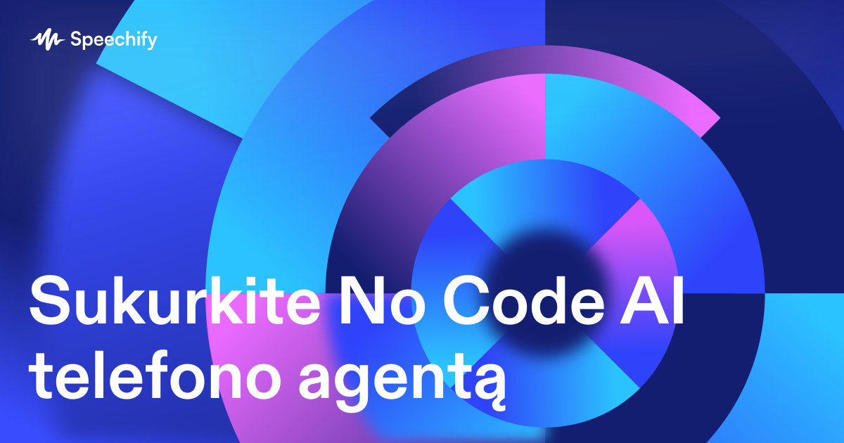 Sukurkite No Code AI telefono agentą