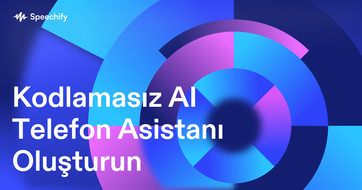 Kodlamasız AI Telefon Asistanı Oluşturun