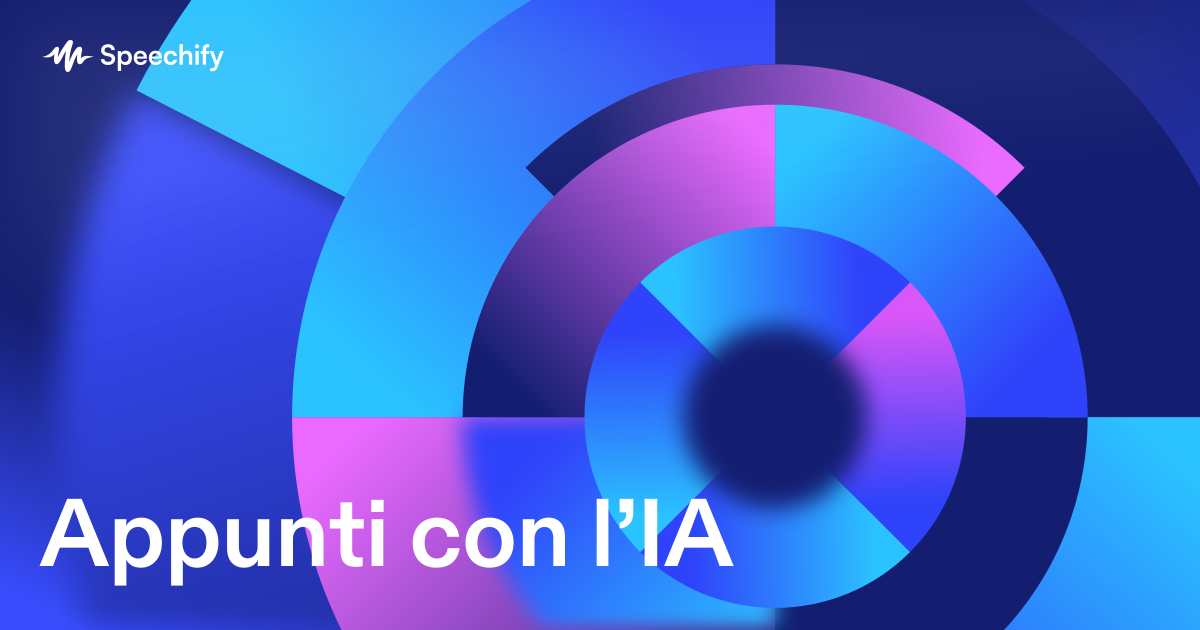 Appunti con l’IA