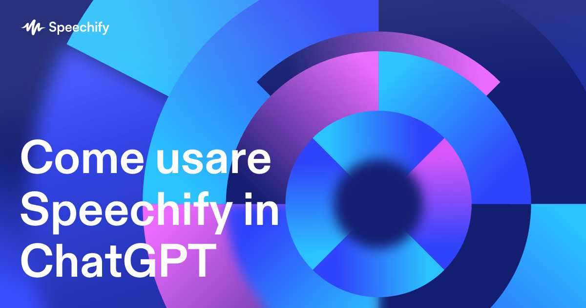 Come usare Speechify in ChatGPT