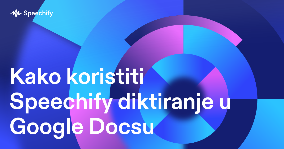 Kako koristiti Speechify diktiranje u Google Docsu