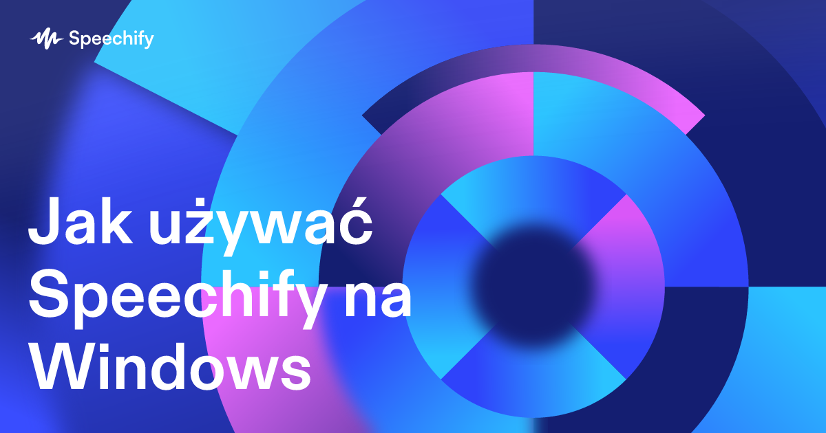Jak używać Speechify na Windows