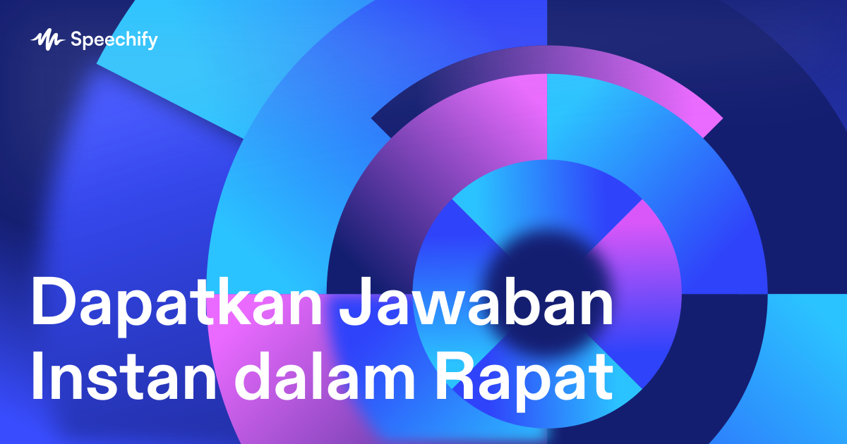 Dapatkan Jawaban Instan dalam Rapat