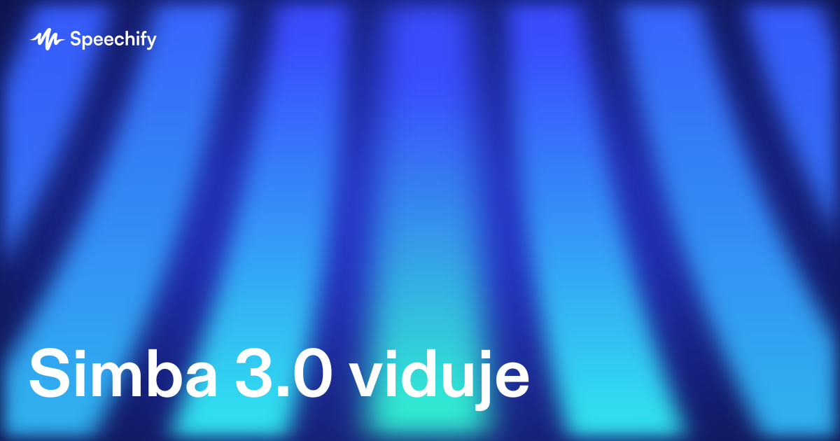 Simba 3.0 viduje