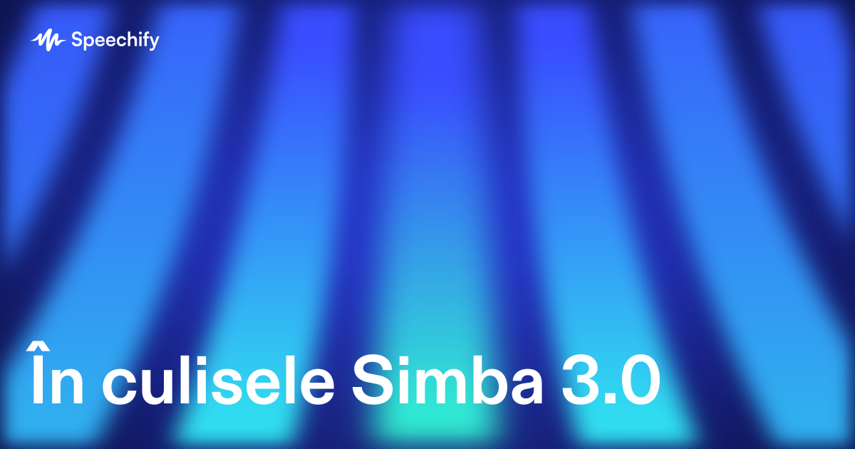 În culisele Simba 3.0