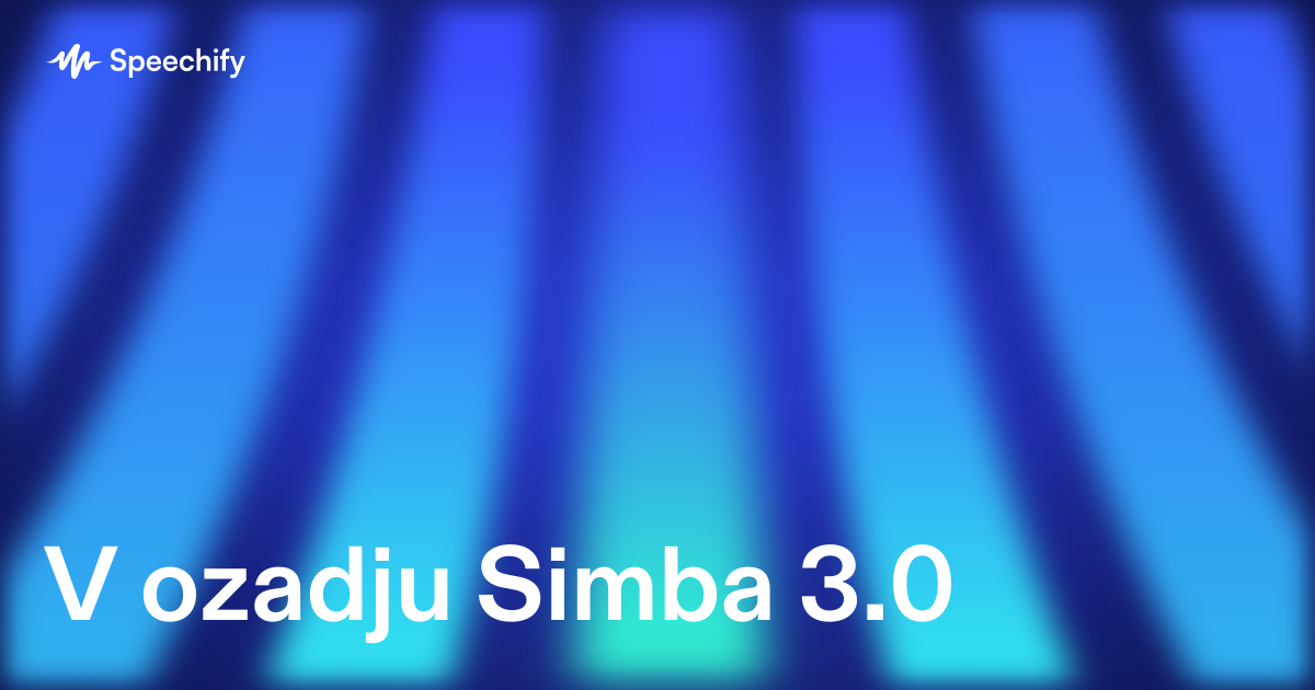 V ozadju Simba 3.0