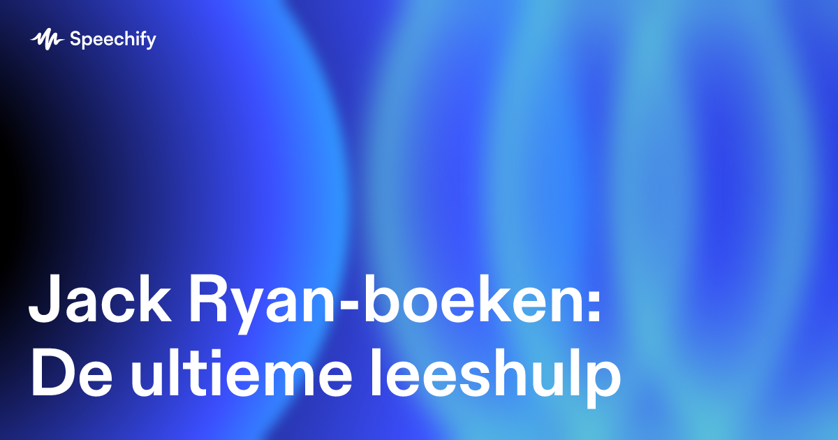 Jack Ryan-boeken: De ultieme leeshulp