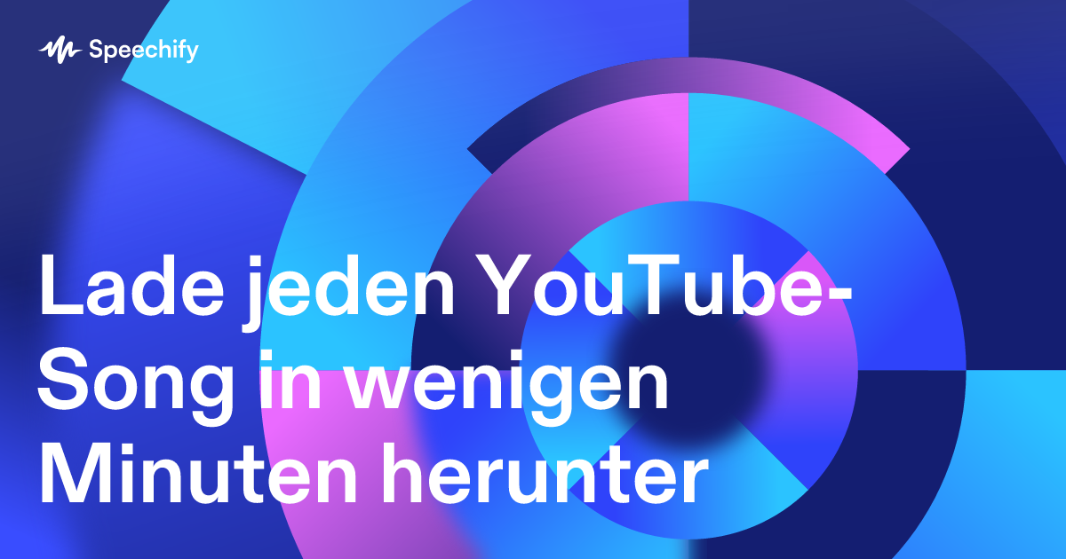 Lade jeden YouTube-Song in wenigen Minuten herunter