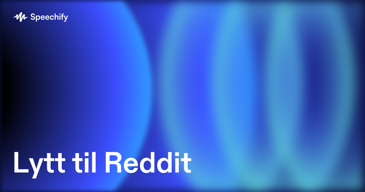 Lytt til Reddit