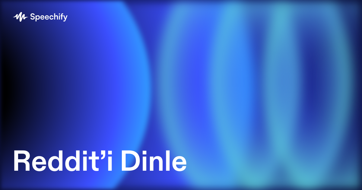 Reddit’i Dinle