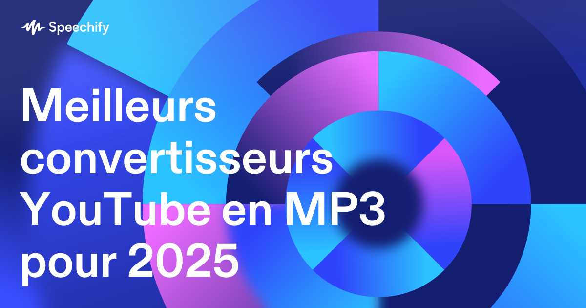 Meilleurs convertisseurs YouTube en MP3 pour 2025