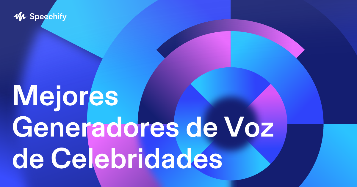 Mejores Generadores de Voz de Celebridades
