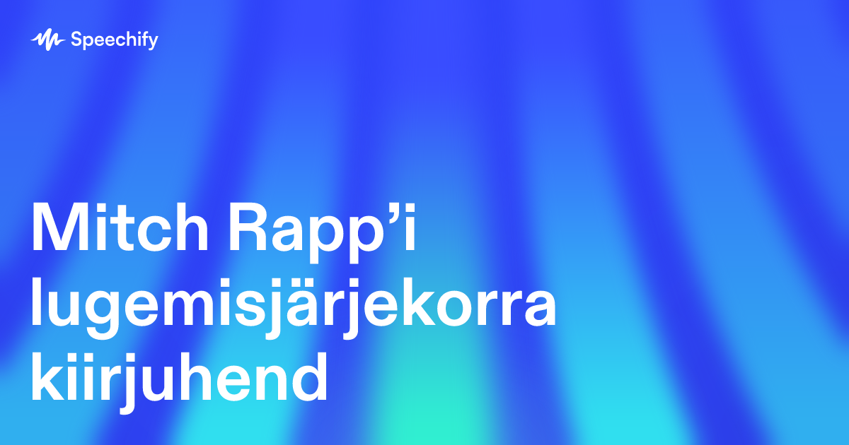 Mitch Rapp’i lugemisjärjekorra kiirjuhend