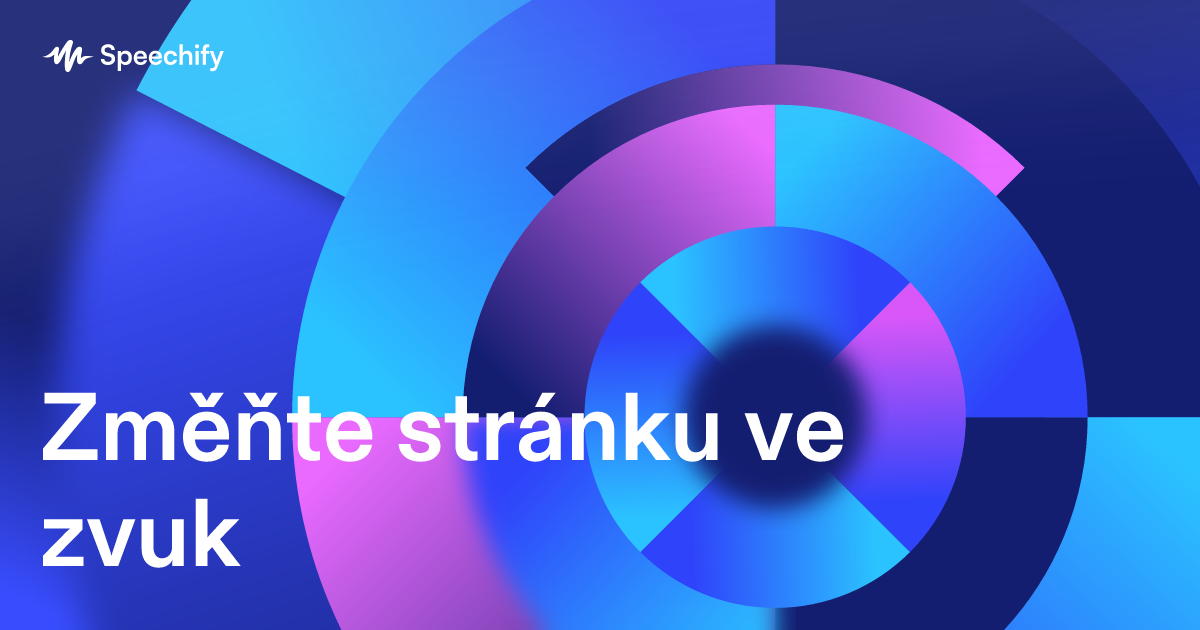 Změňte stránku ve zvuk