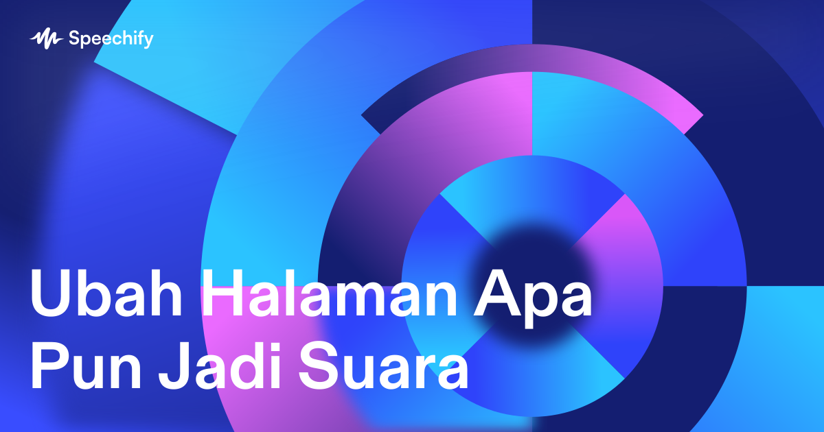 Ubah Halaman Apa Pun Jadi Suara