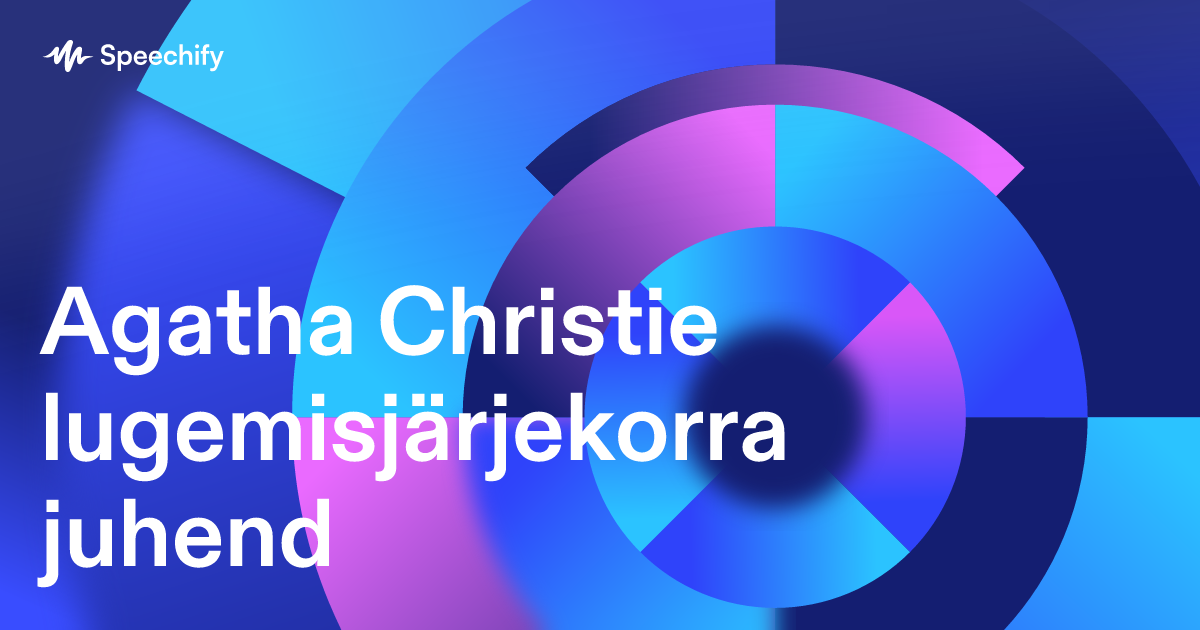 Agatha Christie lugemisjärjekorra juhend