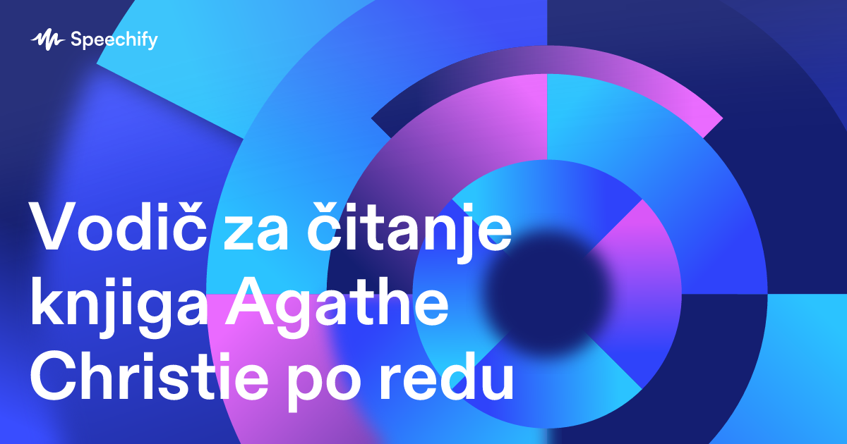Vodič za čitanje knjiga Agathe Christie po redu