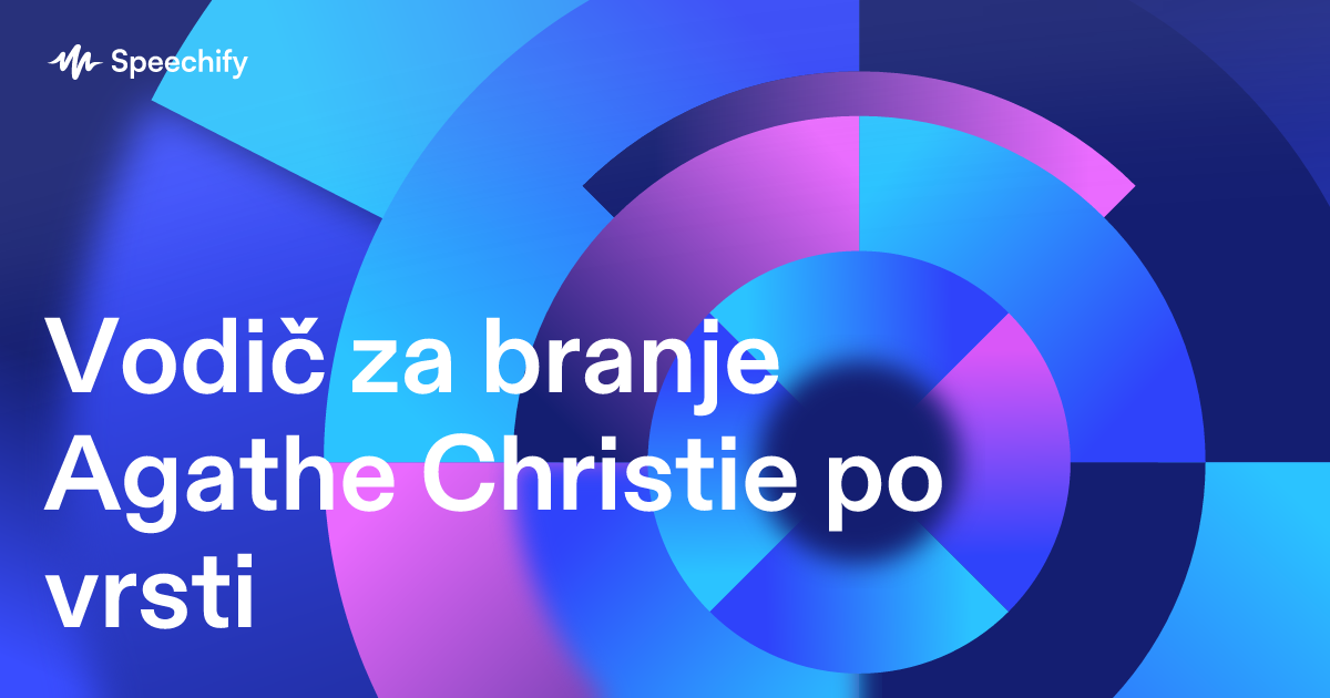 Vodič za branje Agathe Christie po vrsti