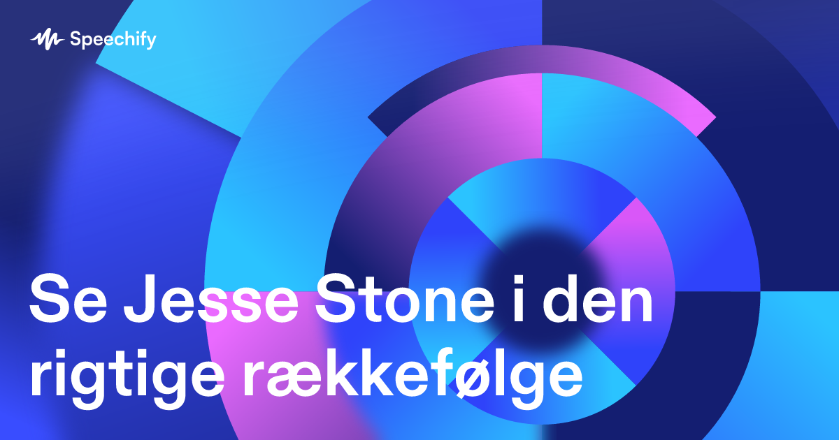 Se Jesse Stone i den rigtige rækkefølge