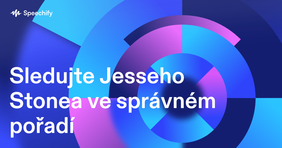 Sledujte Jesseho Stonea ve správném pořadí