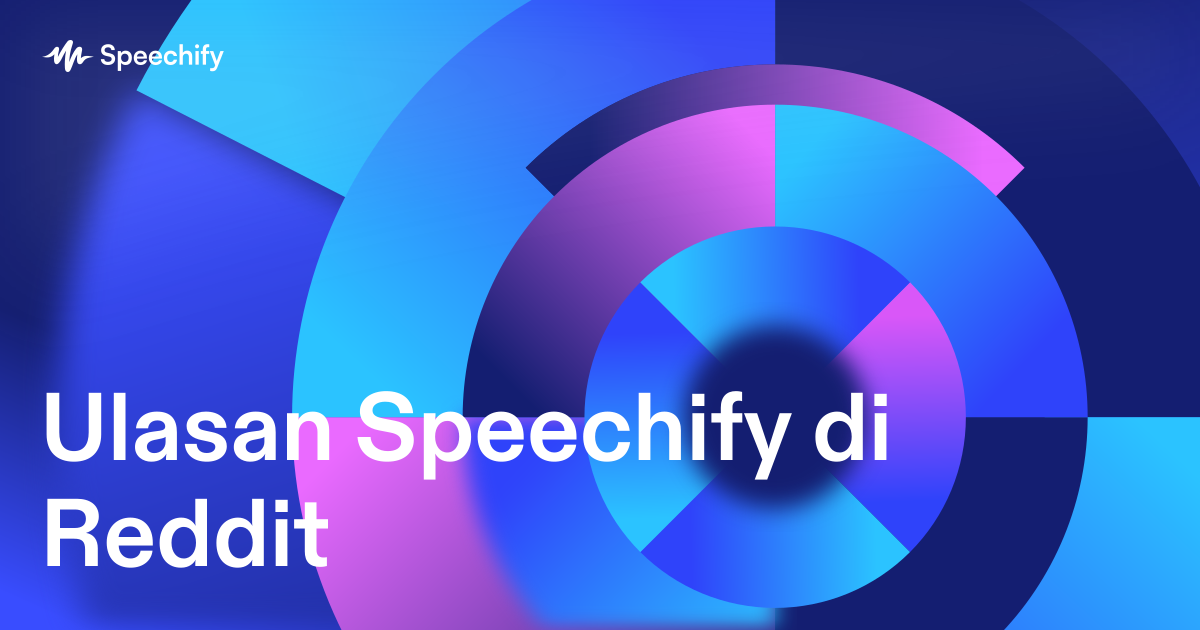 Ulasan Speechify di Reddit