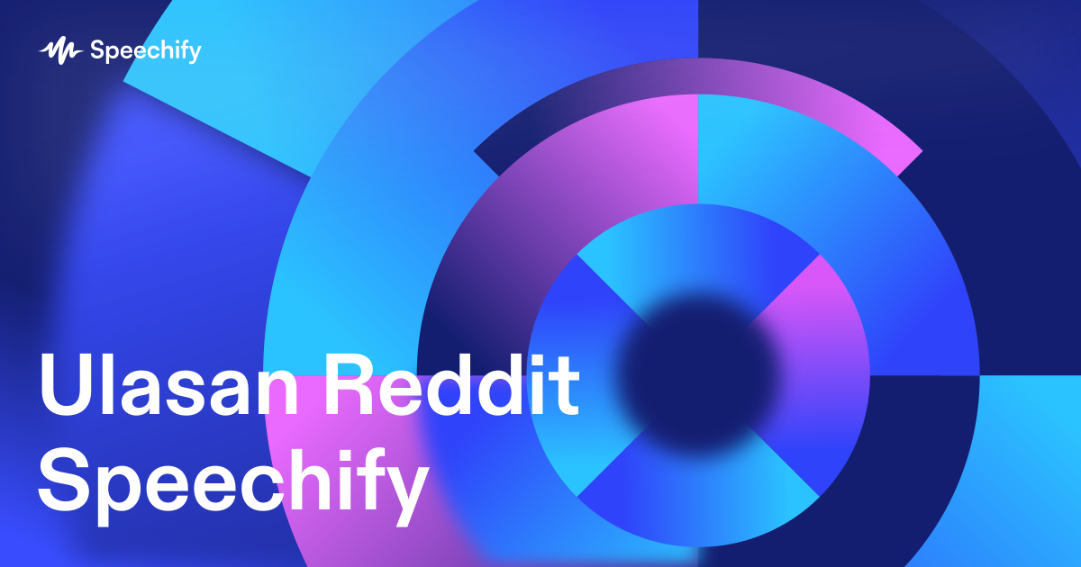 Ulasan Reddit Speechify