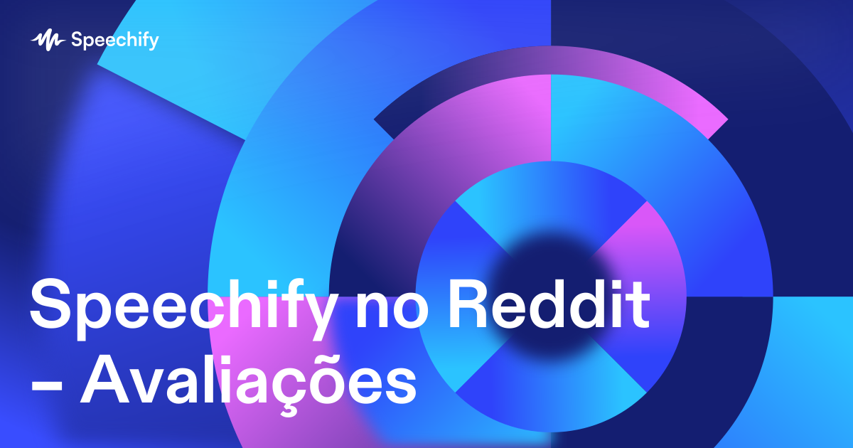 Speechify no Reddit – Avaliações