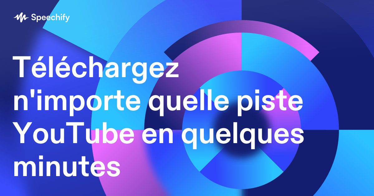 Téléchargez n'importe quelle piste YouTube en quelques minutes