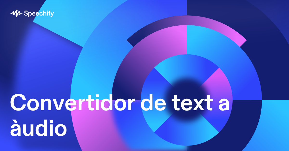 Convertidor de text a àudio