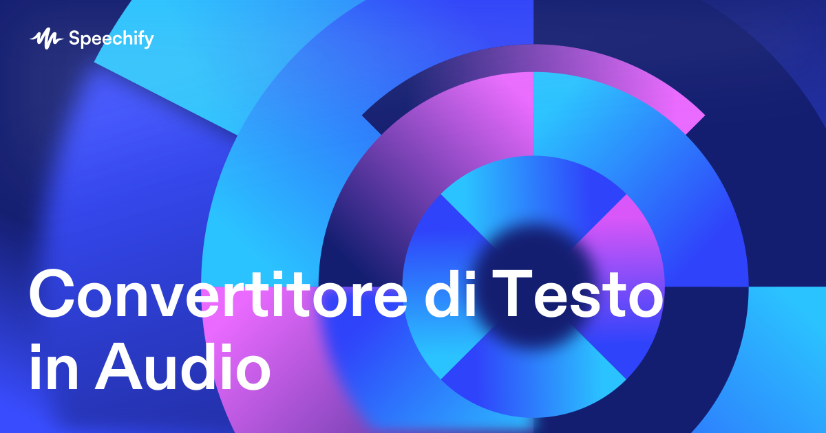 Convertitore di Testo in Audio
