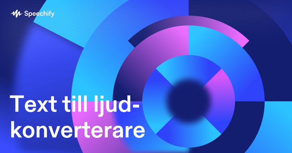 Text till ljud-konverterare