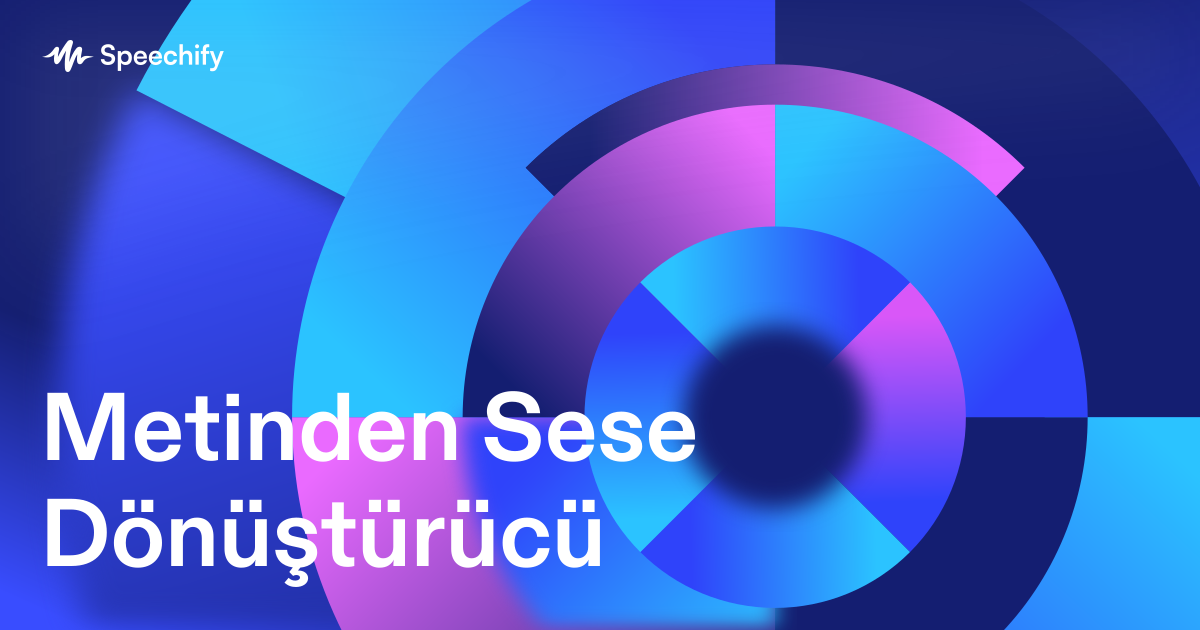 Metinden Sese Dönüştürücü