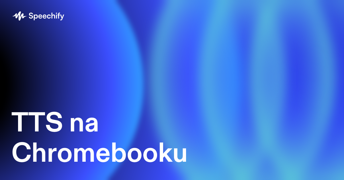 TTS na Chromebooku