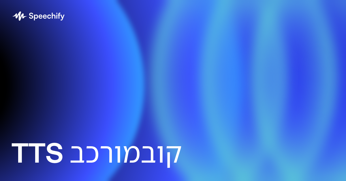 TTS בכרומבוק