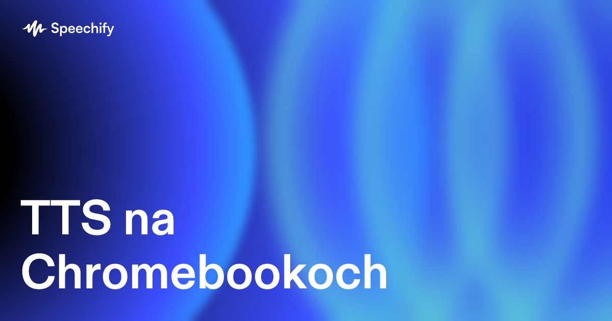 TTS na Chromebookoch