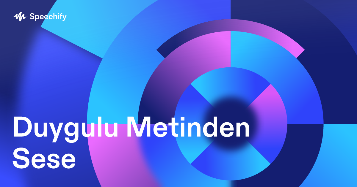 Duygulu Metinden Sese