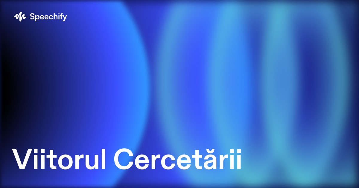 Viitorul Cercetării