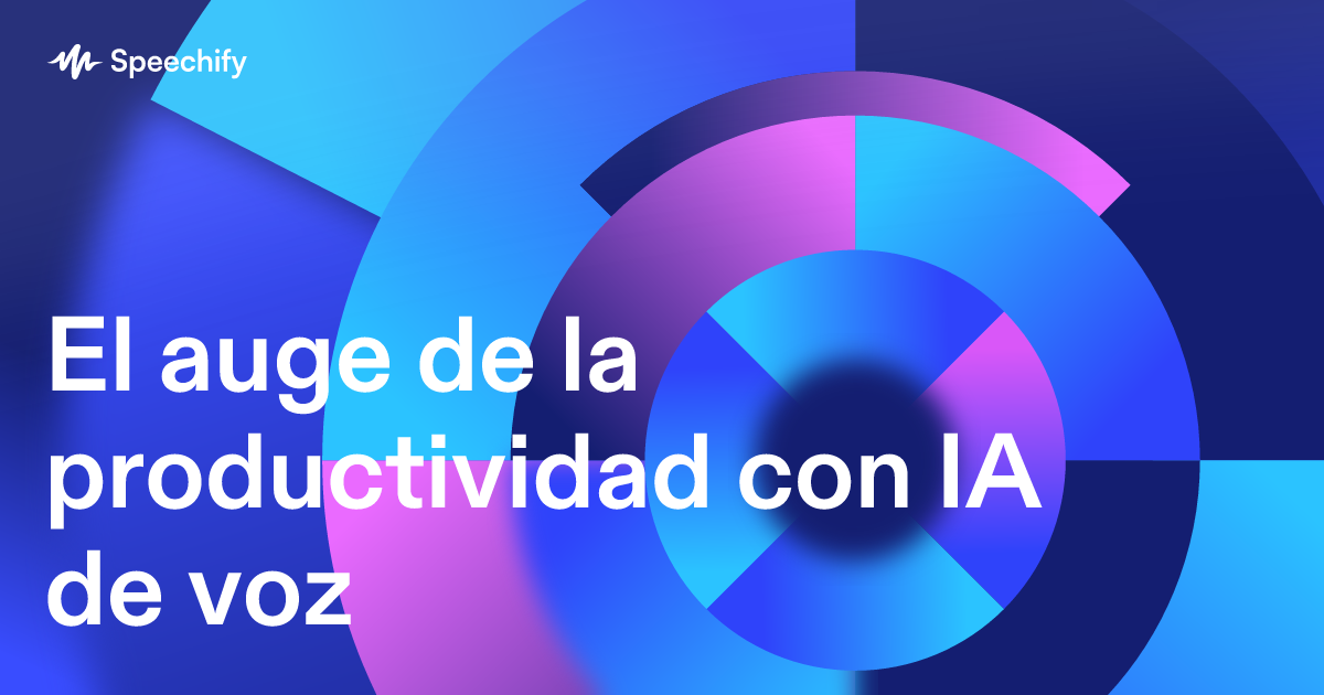 El auge de la productividad con IA de voz