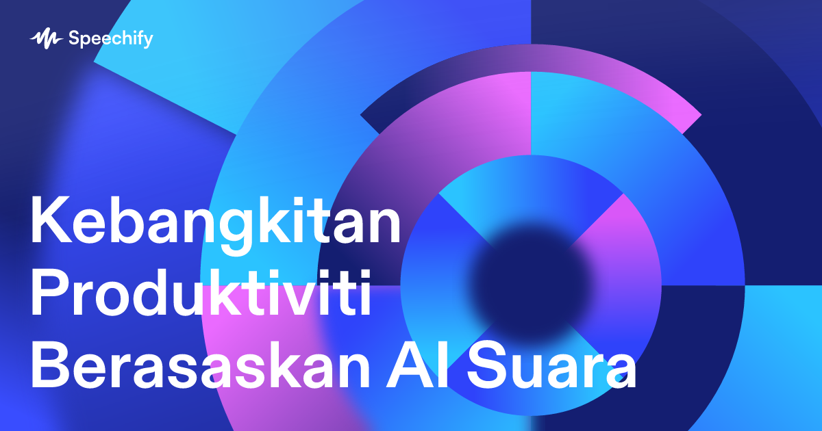 Kebangkitan Produktiviti Berasaskan AI Suara