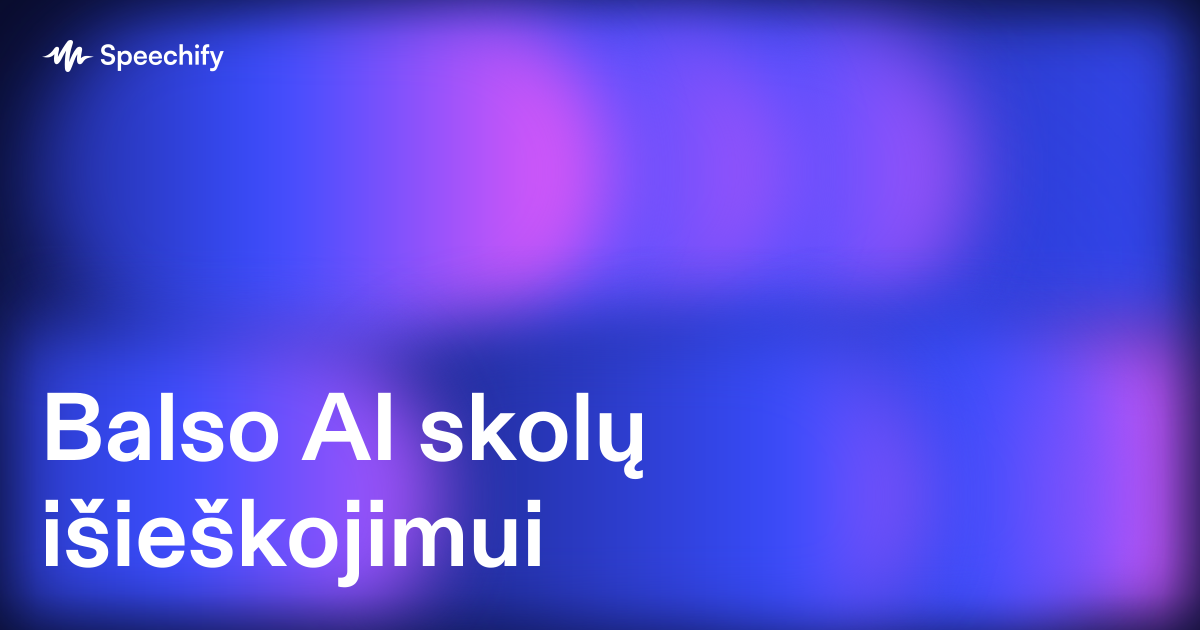 Balso AI skolų išieškojimui