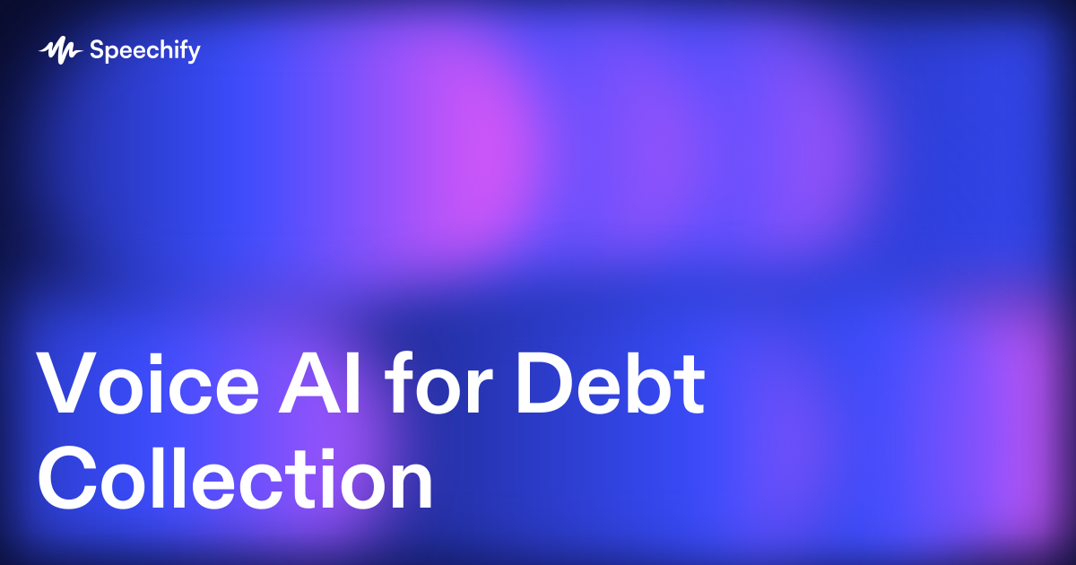 Voice AI for Debt Collection