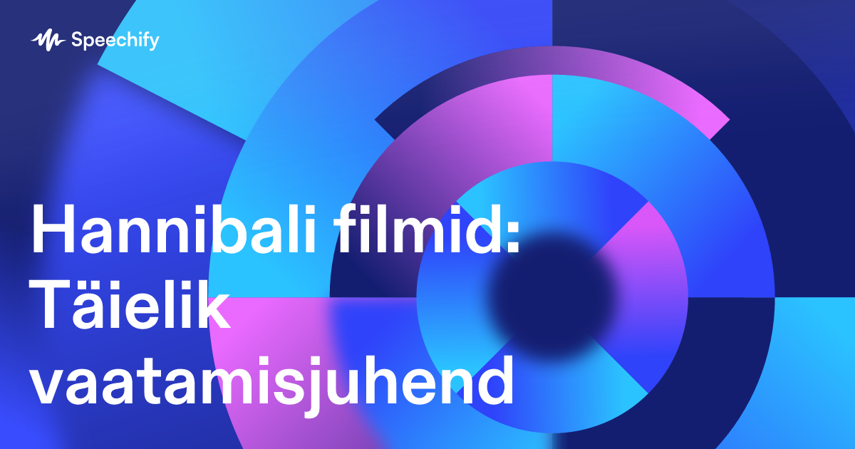 Hannibali filmid: Täielik vaatamisjuhend