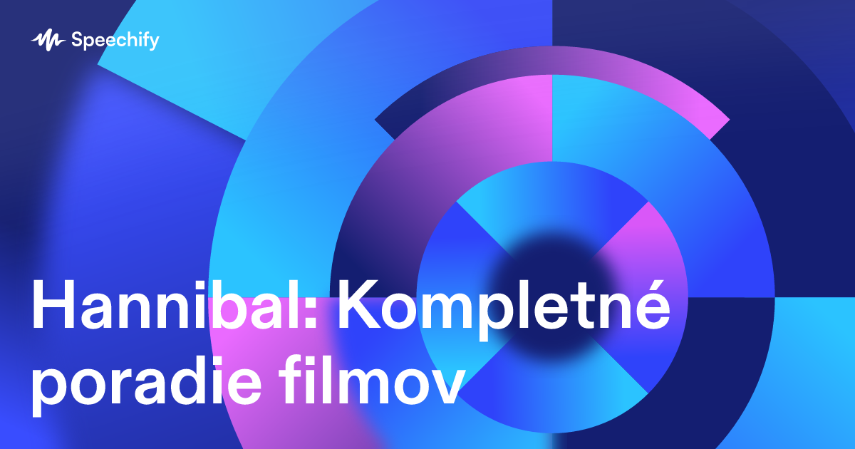 Hannibal: Kompletné poradie filmov