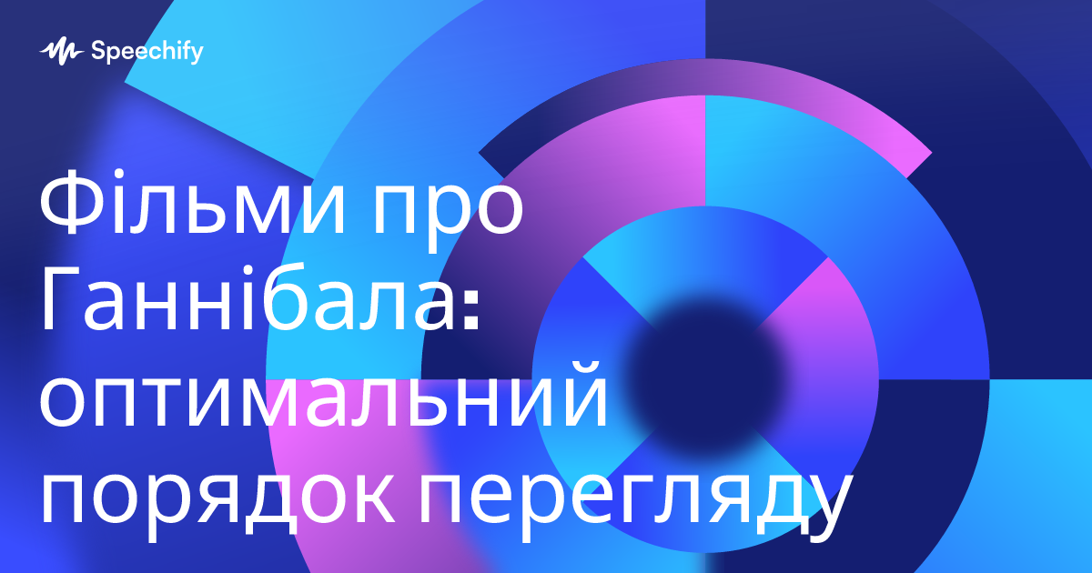 Фільми про Ганнібала: оптимальний порядок перегляду
