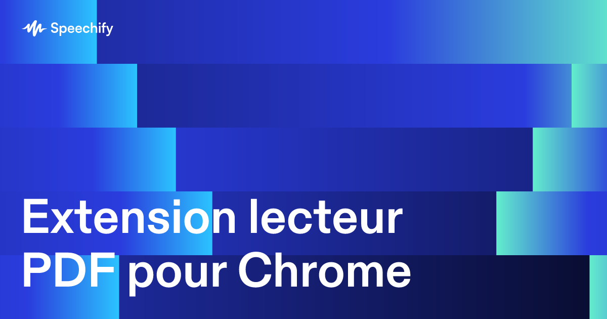 Extension lecteur PDF pour Chrome