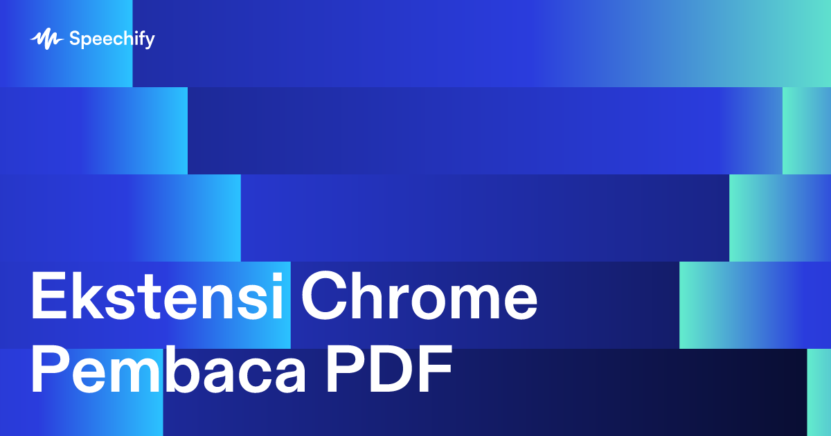 Ekstensi Chrome Pembaca PDF
